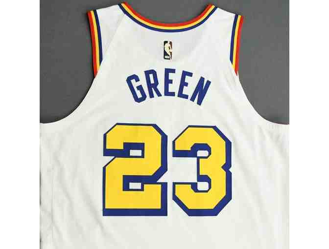 Golden State Warriors 'San Francisco' Jersey Autographed by Draymond Green