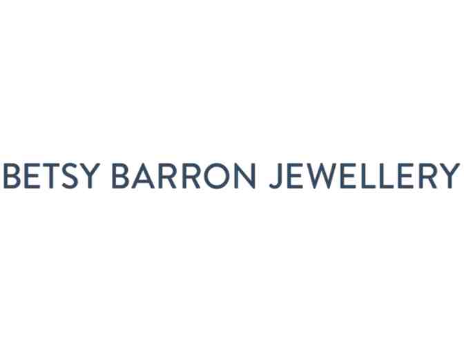Sterling Silver ID Bracelet with 3 Aquamarine Faceted Stones by Betsy Barron