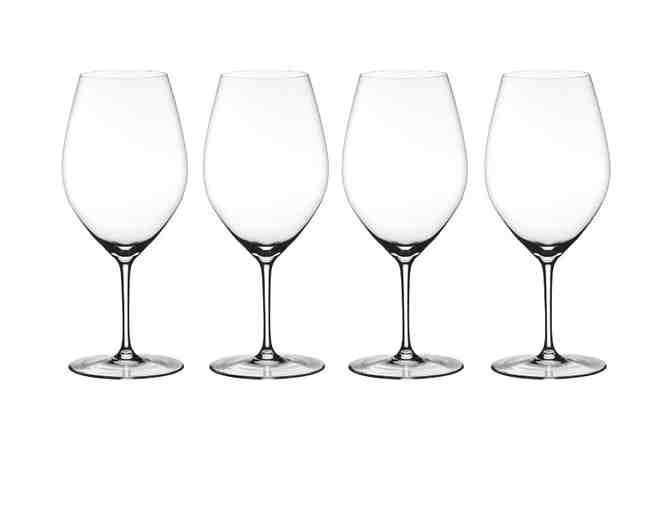 6 Bottles of Wine and Set of Riedel Wine Glasses