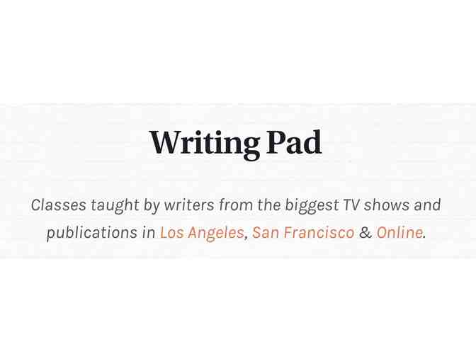 One-Day Writing Workshop at The Writing Pad