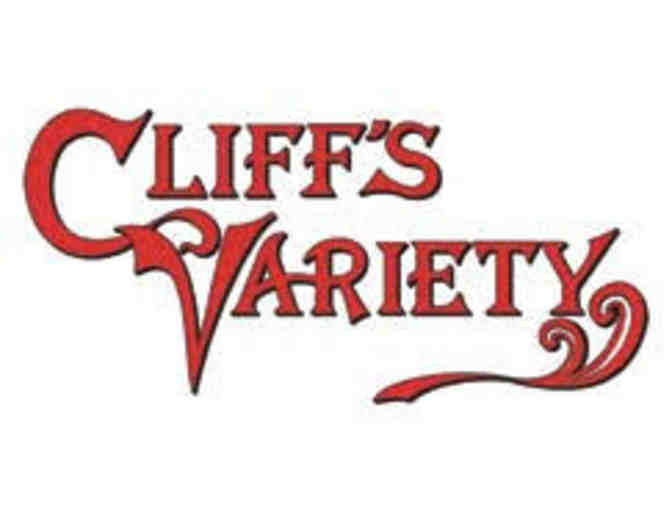 $100 Gift Card to Cliff's Variety Store