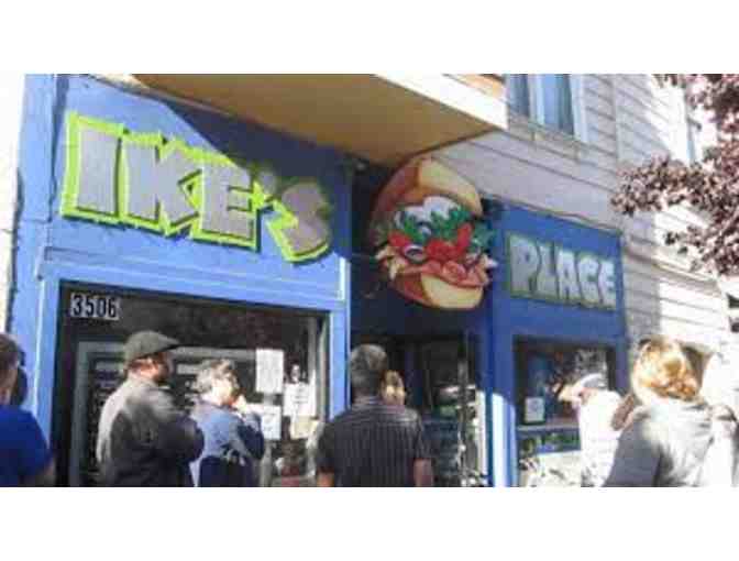 10 Sandwiches from Ike's