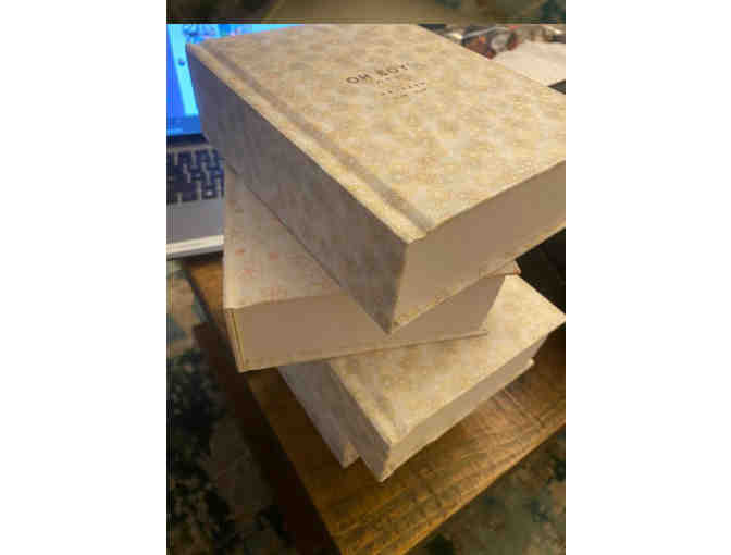 4 Designer Blank Journals/Notebooks