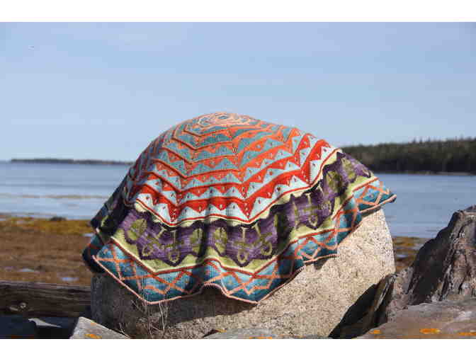 Double Knit Blanket by Lucy Neatby