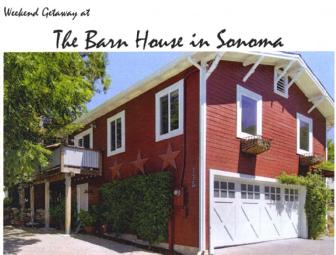 Two Night Stay - The Barn House in Sonoma