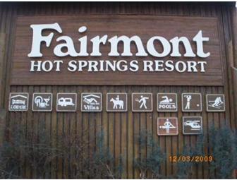 7 Nights at Fairmont Mountainside Vacation Villas, British Columbia