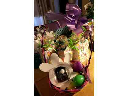 Wicker Baskets and Easter Egg hunt goodies!