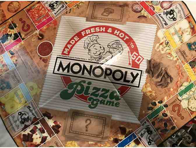 Are You Game?  Pizza Themed Monopoly Game