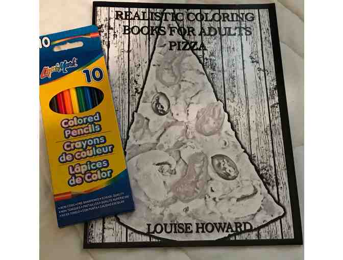 Pizza Coloring Book