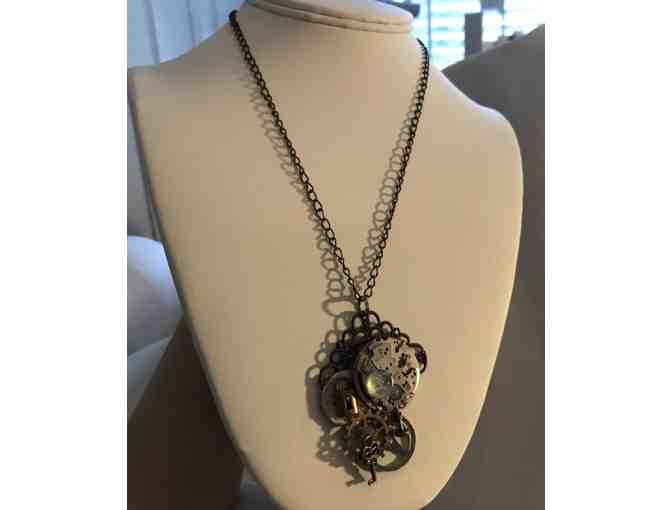 Local Artist Inspired Steampunk Necklace