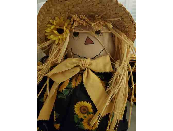 Lot of Two Scarecrow Dolls