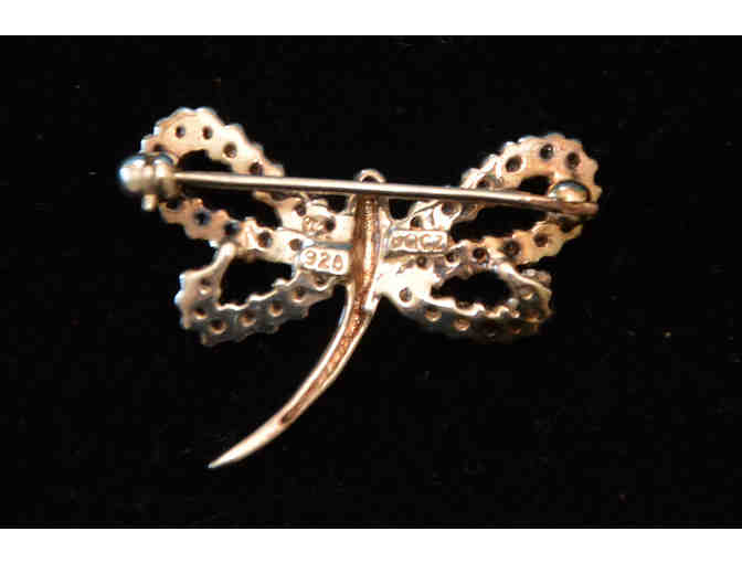 Dragonfly Sterling Silver Pin