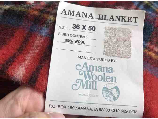 Amana Wool Blanket 36 x 50