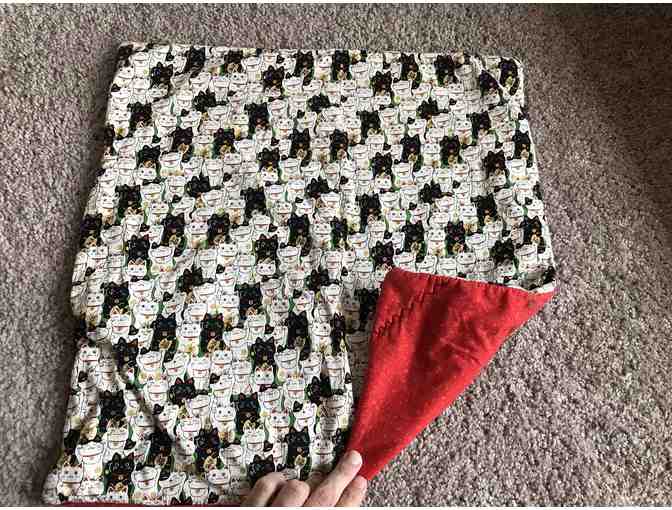 Nip Mat - Good Luck White and Black Cats