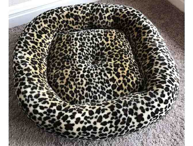 Cheetah Print Cat Bed