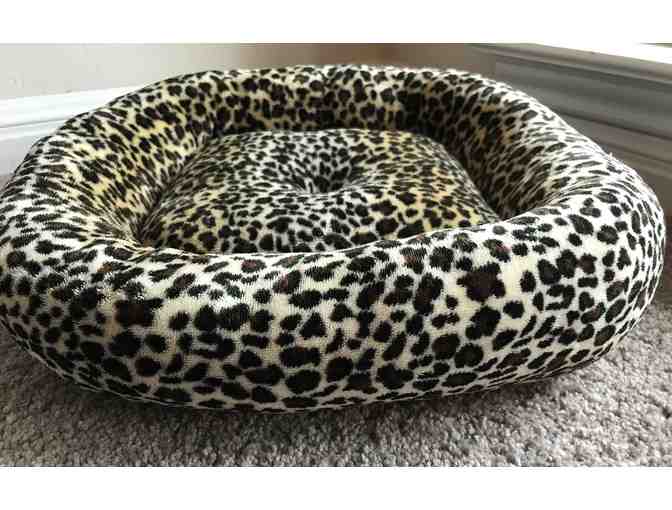 Cheetah Print Cat Bed