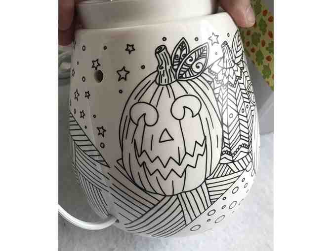 Tricks and Treats Coloring Scentsy Wax Warmer