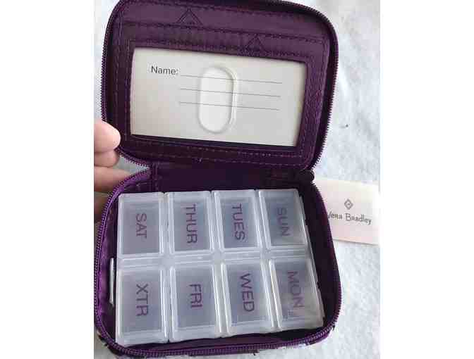 Vera Bradley Pill Case and Compact Mirror