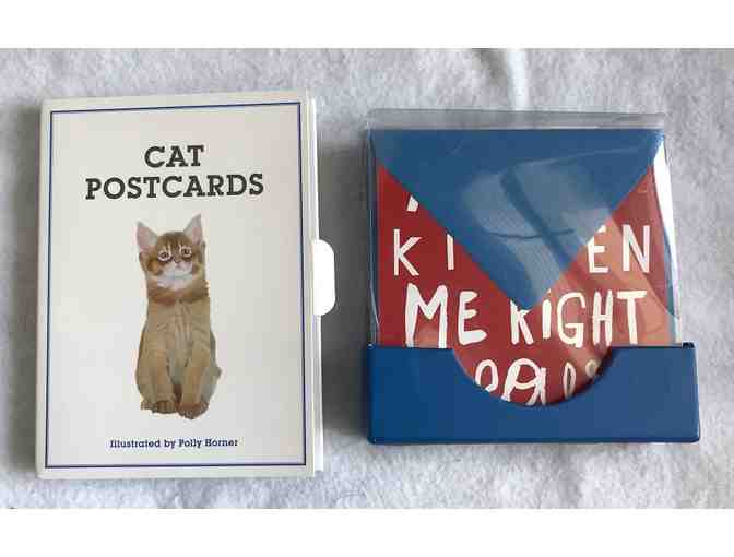Cat Postcards and Blank Inside Cards