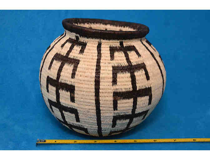 Large Handwoven Basket From Mexico