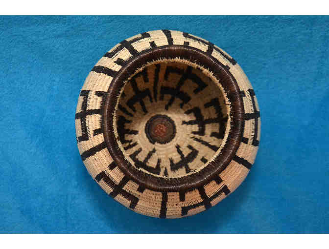 Large Handwoven Basket From Mexico