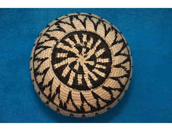 Small Handwoven Basket From Mexico
