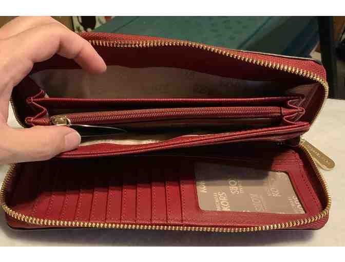 Michael Kors Red Leather Wallet - New