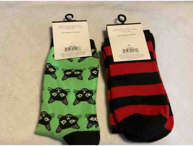 Lot of 2 Halloween Socks Size 4 - 10
