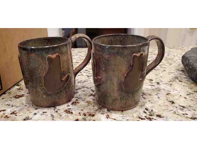 Hand Thrown Pottery Mug Set- His n' Hers