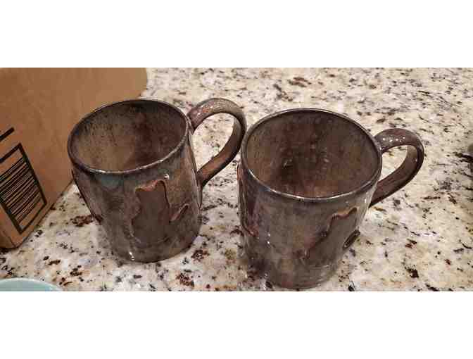 Hand Thrown Pottery Mug Set- His n' Hers