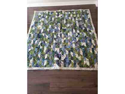 Icy Forest Quilt 70 x 70