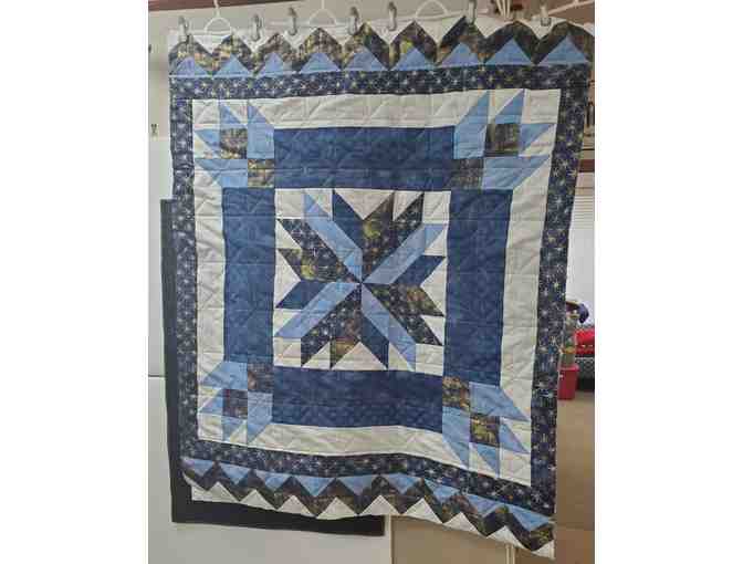 Winter's Frost Quilt 54 x 62
