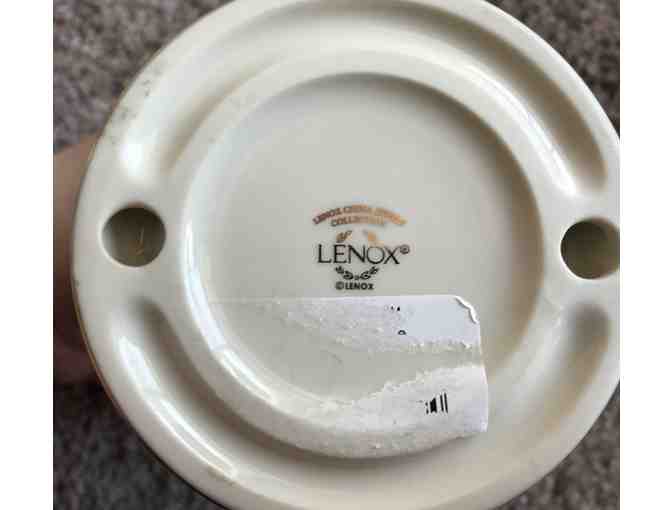 Lenox Snowman Candle Holder