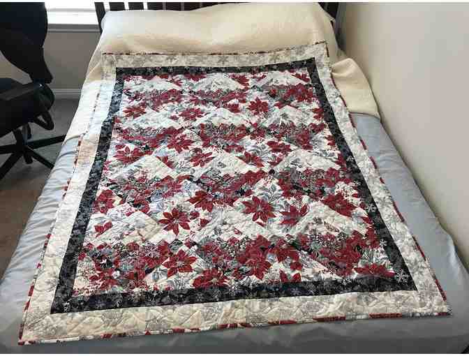 Log Cabin Christmas #2 Quilt 50 x 63