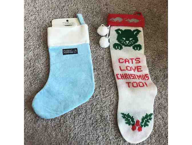 2 Small Cat Stockings
