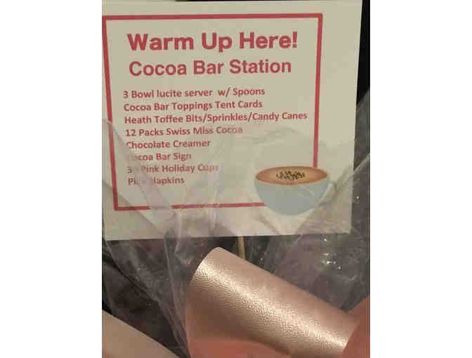 Warm Up Here! Cocoa Station Basket