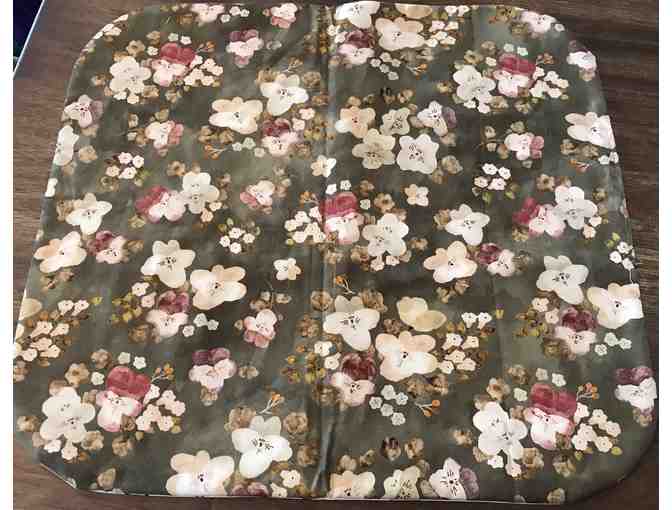 Cat Mat - Floral Cats/ Grey Floral
