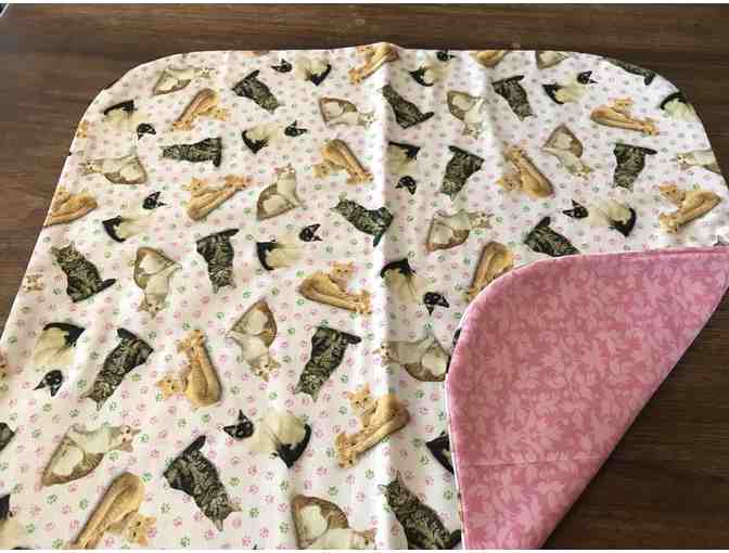 Cat Mat - Realistic Cats/Pink