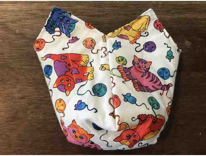 Pint Size Ice Cream Cozy - Cats with Yarn