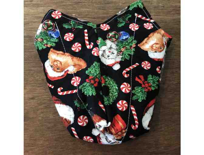 Pint Size Ice Cream Cozy - Christmas Cats
