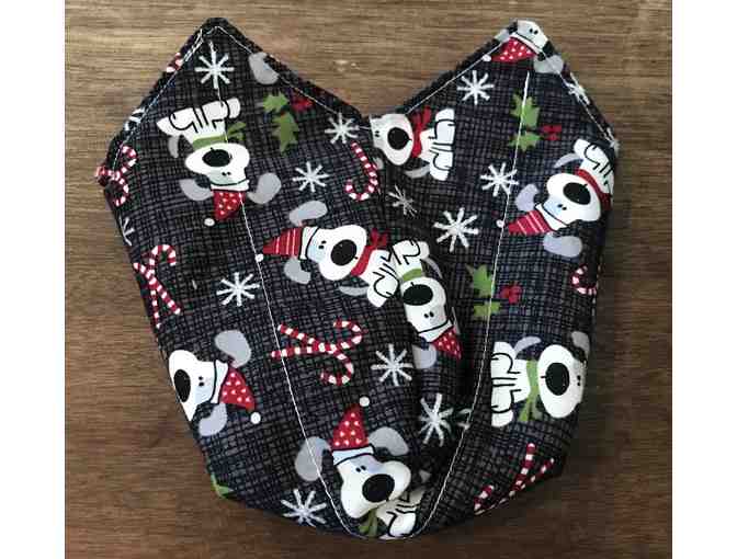 Pint Size Ice Cream Cozy - Christmas Dogs