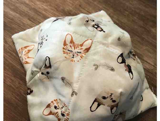 Soup Bowl Cozy - Cat Prints