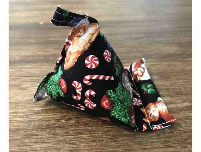 Cell Phone Pillow - Cat Christmas