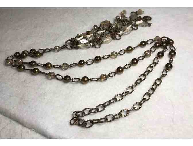 Czech Glass Beaded Necklace