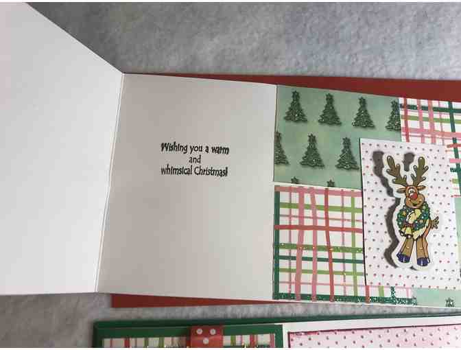 Handmade Christmas Cards - Set of 4 - A - Photo 2