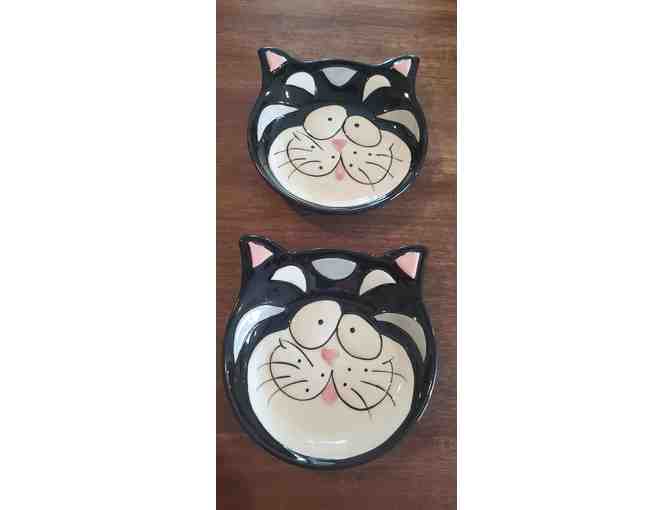 Cat Dishes x 2 by Whisker City