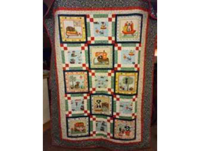 Quilt- SOLD-Crafty Cats by Nancy Johnson - SOLD 52 x71