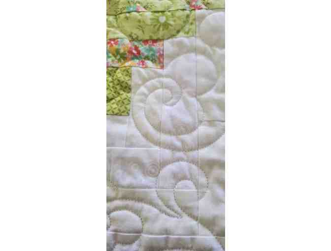 Spring Log Cabin Quilt 72'x72'