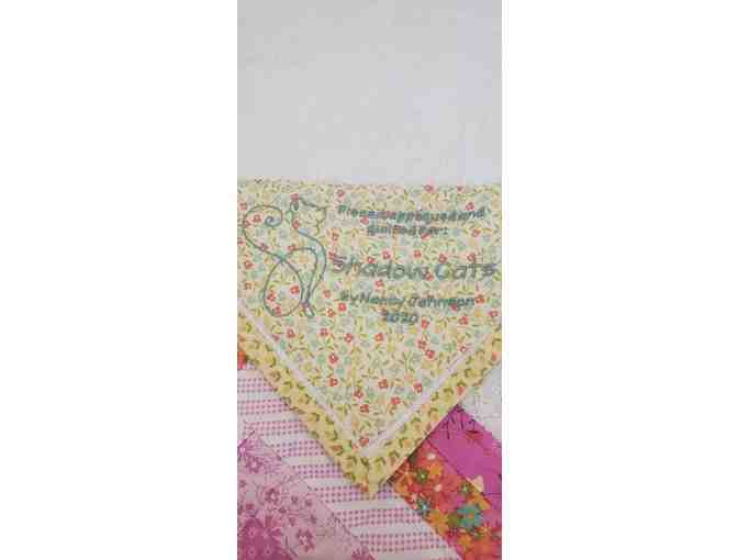 Spring Log Cabin Quilt 72'x72'