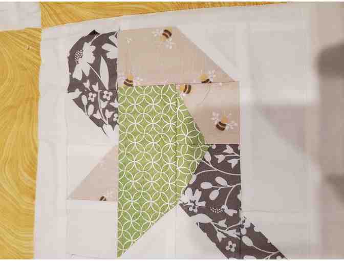 Mini Quilt with Minky Backing #2